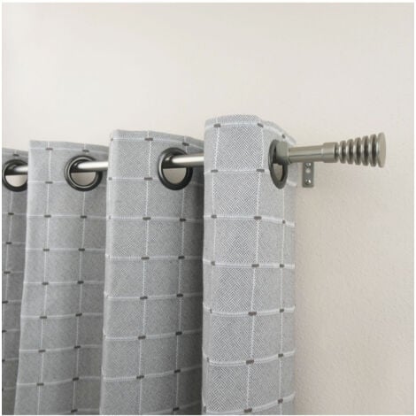 CAMDEN - Kit tringle extensible ø 16/19 mm 110 à 210cm Coloris - Nickel mat