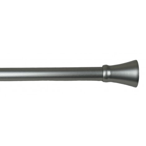 Tringle rideaux de douche sans perçage, barre de douche extensible en acier  inoxydable - dimension 125 - 220mm