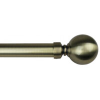 BOULET Kit de barre à rideaux 2m50 20mm - Plafond