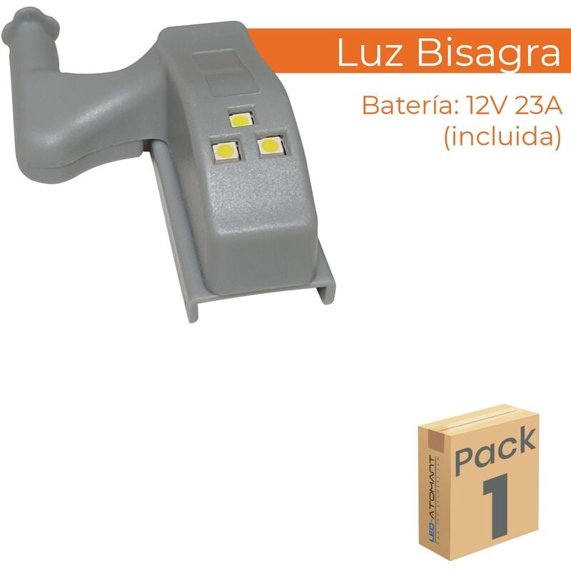Spot Led ZOR BAR con sensor IR batería (pilas) para armarios y c