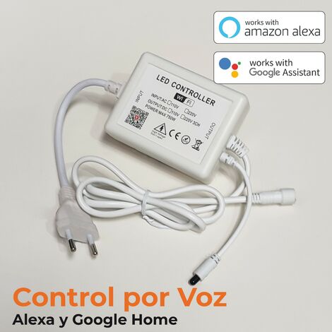 Controlador Tuya para Tira LED Zigbee Control Inteligente de Luces