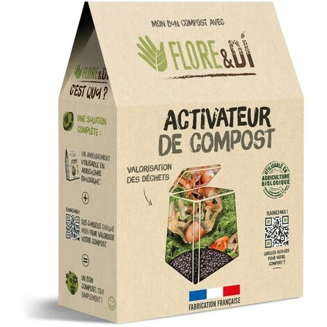 FLORE&DI Activateur de Compost 500g