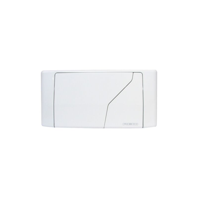 Placca placchetta per cassetta wc redi doppio scarico 280x160mm bagno pulsante