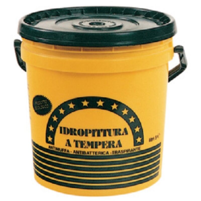 14 lt tempera pittura idropittura Mapekol antimuffa inodore per interni esterni