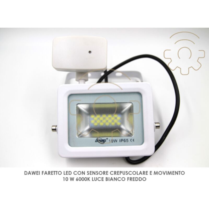 Northpoint Faretto LED A Batteria Con Sensore Di Movimento E Picchetto - 450 Lumen, 5000K, Antracite, IP44