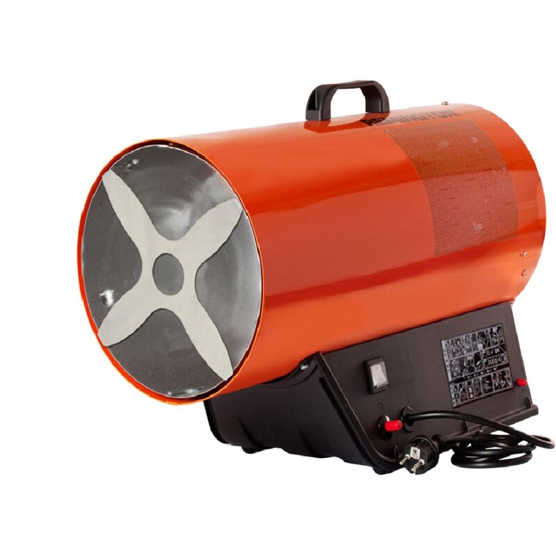 MCS REM17 generatore di aria calda a gas propano/butano 16Kw cannone  portatile per officine capannoni serre stalle Made in Italy