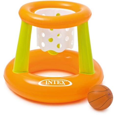 Intex 58504 canestro gonfiabile per piscina con pallone da bascket cm.67x55h