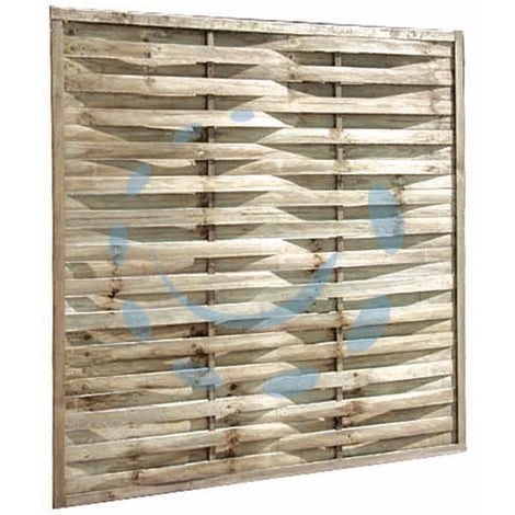 Pannello frangivento frangivista quadro in pino impregnato cm.180x180h per giardino terrazza