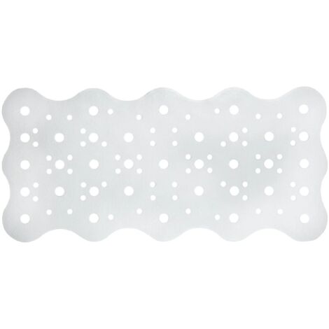 Tappetino per vasca da bagno antiscivolo in PVC 36x72 cm azzurro