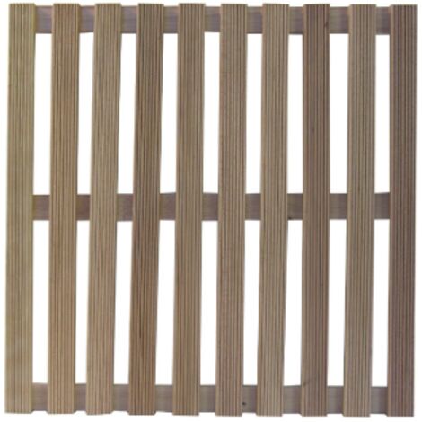 PEDANA DOCCIA IN LEGNO QUADRATA cm 57 x 57 DH