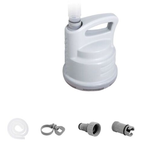 POMPA DI DRENAGGIO 3,028 L7H PER PISCINA BESTWAY -58230 + ADATTATORI