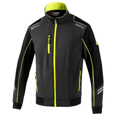 SPARCO GIUBBINO AUSTIN GREY YELLOW TG XS