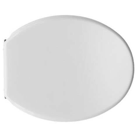 Sedile wc per dolomite vaso fleo bianco forma 6