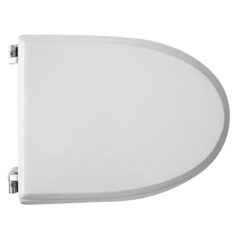 Sedile wc per hatria-spea vaso majora forma 4 bianco - cerniere a passanti (1/4)