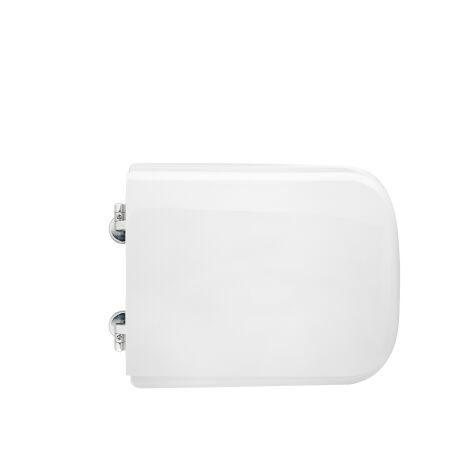 SEDILE WC PER EOS VASO ATLANTICA FORMA 8 Bianco - Cerniere A Passanti DH (1/4)