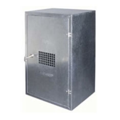 Cassetta per contatore gas metano cm 45x35x25h in lamiera preverniciata con chiave