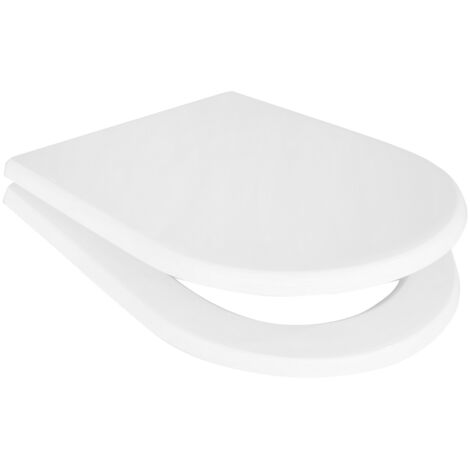 SEDILE WC PER OLYMPIA VASO RUBINO FORMA 7 Bianco DH (1/5)