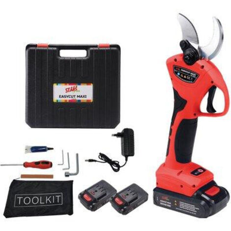 StarsGreen forbice da pota a batteria 1050W taglio regolabile per potare rami di giardini frutteti