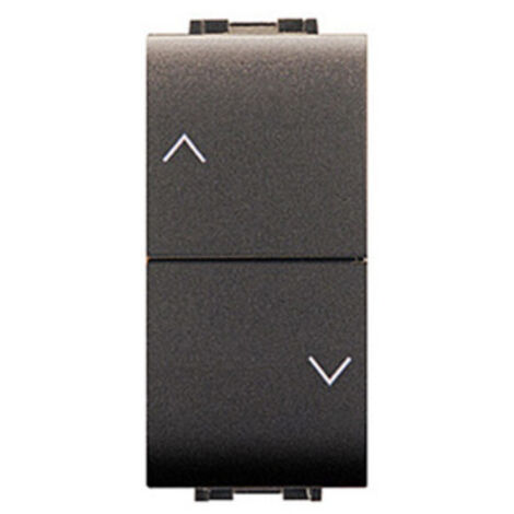 Elettrocanali Mylife 4022 doppio pulsante per tapparelle compatibile Btcino (1/2)