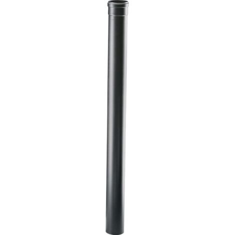 Save tubo per stufa pellet acciaio nero 100 mm 10 cm lunghezza 100 cm