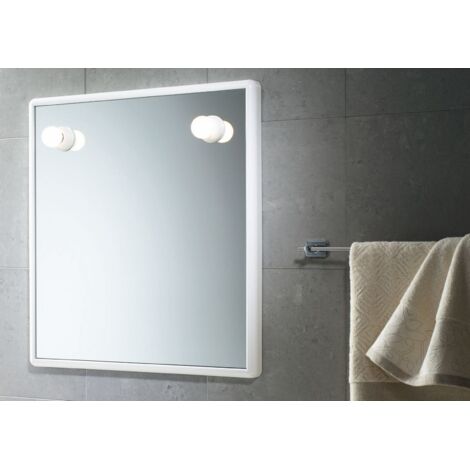 Gedy Specchio Da Bagno Modello 2550 – Grande Specchio Rettangolare, Dimensioni 76x64 Cm, Design Classico Ed Elegante Per Arredo Bagno - 5