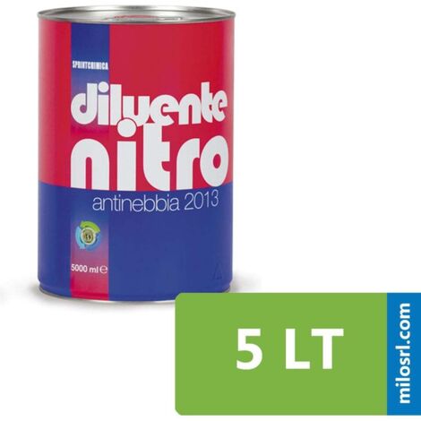 Sprintchimica 5 lt diluente nitro antinebbia per diluizione vernici smalti e pulizia superfici