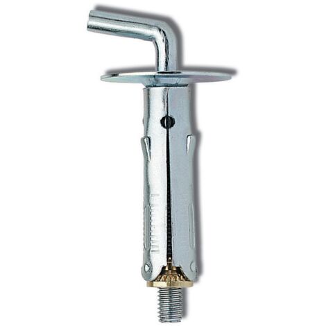 100 x ELEMATIC TASSELLO T61 GC9 ACCIAIO GANCIO CORTO