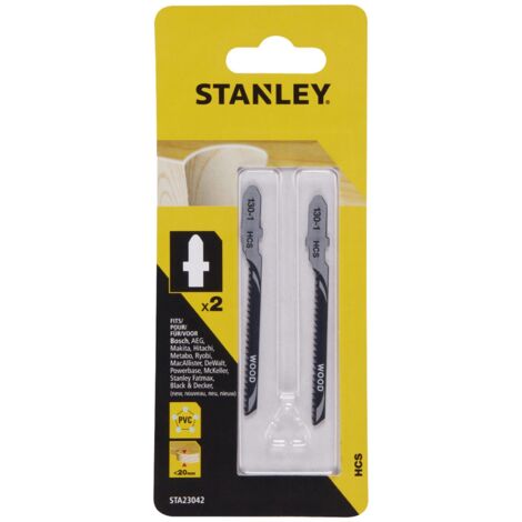 3 Pz lame fresate per legno attacco a U piranha X23003 taglio curvo 60 mm B&D (1/2)