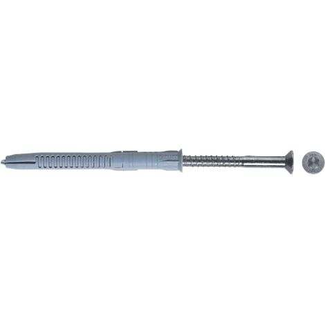 50 pz Fischer tasselli con vite FUR 8x120 T tassello prolungato nylon