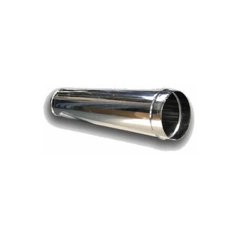 Ala tubo per stufe in acciaio inox 100 cm 1 mt 8 cm 80 mm canna fumaria