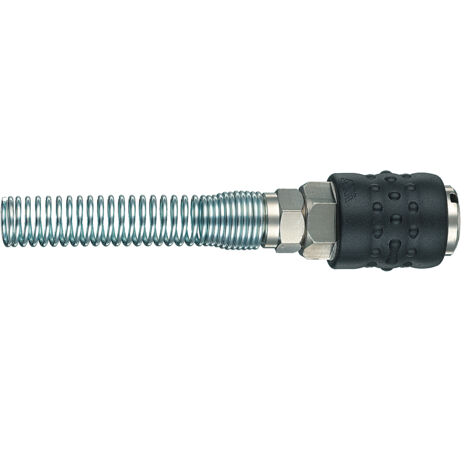 Ani 64MF rubinetto rapido con molla spirale 8x10 mm aria compressa