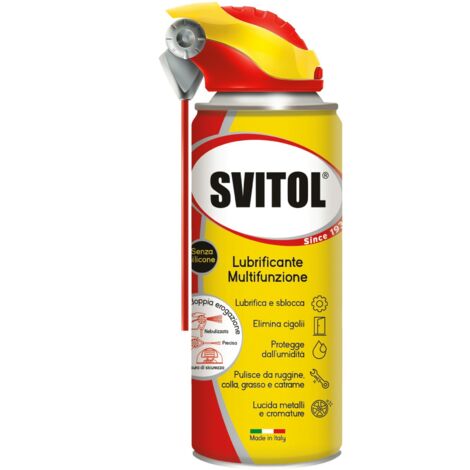 Arexons Svitol lubrificante spray 400 ml con erogatore a 360o con chiusura e apertura valvola (1/2)