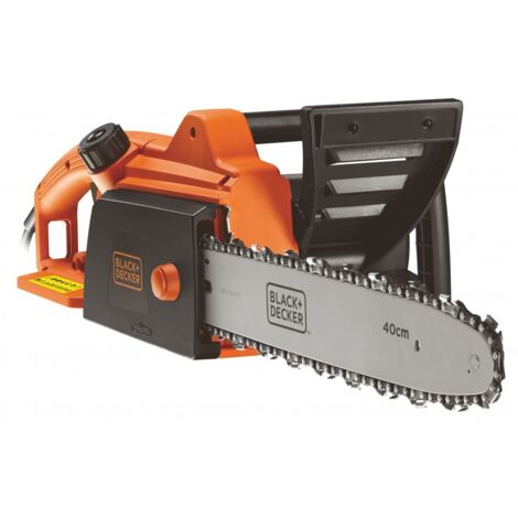 Elettrosega Black & Decker CS1840 potenza 1800 W velocita' catena 12,5 m/s barra 40 cm freno catena motosega