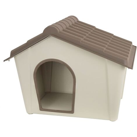 Cuccia in resina da cm 79x59 altezza cm 60 adatta per cani di media taglia resistente alle intemperie