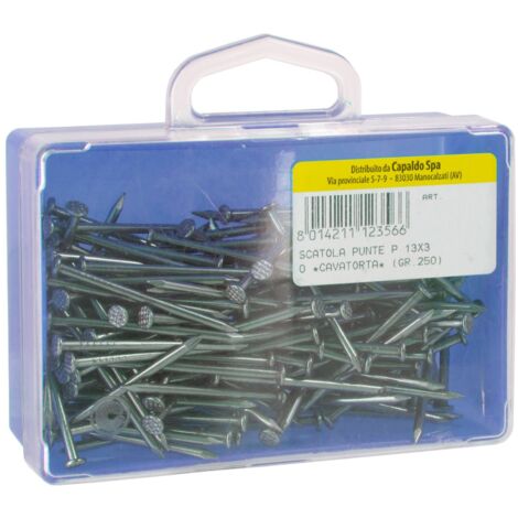Scatola Chiodi Gruppino 8X25 Cavatorta 250 G - 5 Sc (1/2)