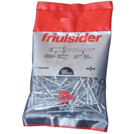 100 Rivetti Colorati BIANCHI Testa Tonda 4,8x12 Targhe Rivets - Foto 11