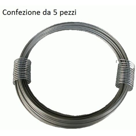 Matassina Filo In Acciaio Inox 1,0 Mm X 7 Mt 50 Gr. Acquista Da OBI - Foto 2