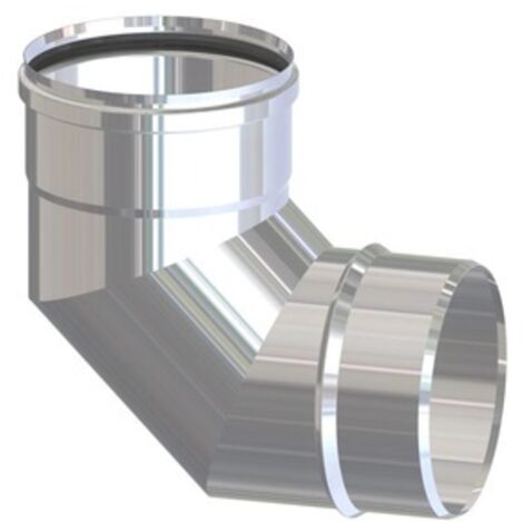 Curva Gomito MF Con Ispezione A Tappo 250mm In Acciaio Inox AISI 304 - Foto 10