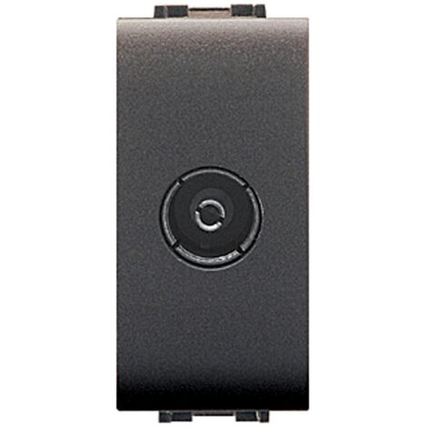 Elettrocanali Mylife art 4048/1 presa coassiale TV diretta compatibile Btcino (1/2)