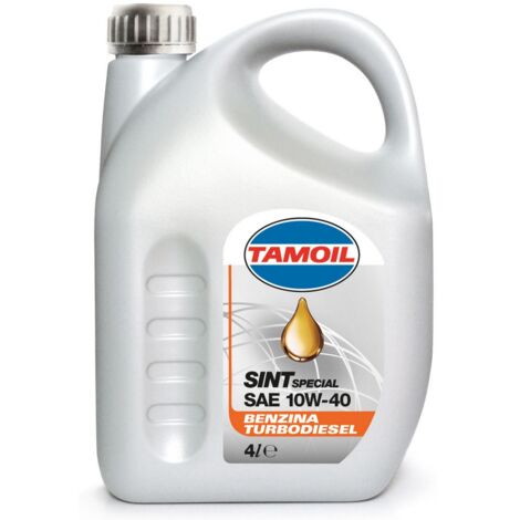 Lt 4 olio lubrificante Tamoil Special Sint 10W40 per motori diesel e benzina