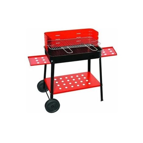 Canalina Cuoci Arrosticini Acciaio Inox con Barbecue paratia e griglia  100+40 cm Milano Grill a carbone