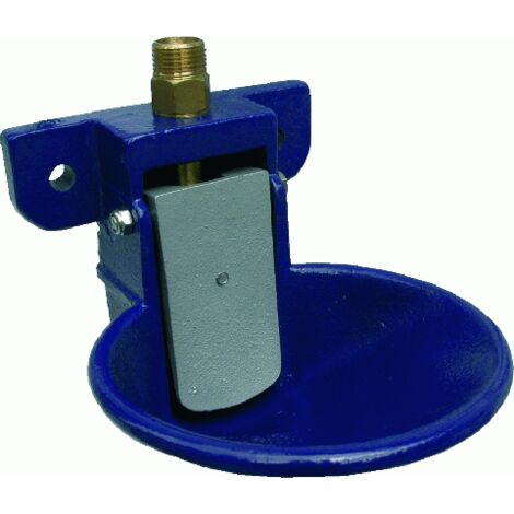 Abbeveratoio per suini ovini smaltato attacco a parete con battimuso cm 18X14,5XH12,5 per maiali pecore capre (1/2)