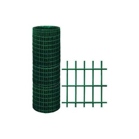 Sidex rete di recinzione elettrosaldata plastificata zincata 25 mt x 150 cm  h maglia 75x50 mm