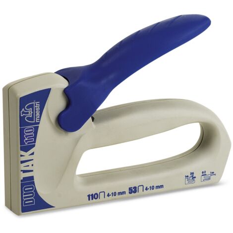 Spillatrice fissatrine Maestri Ro-Ma Duo Tak 110 punti passo 11,2 mm prof 5   10 mm punti 105 - 108 - 110