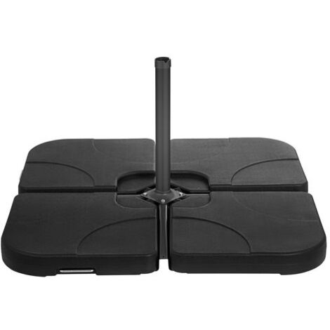 vidaXL Set Base per Ombrellone 4 pz con Supporto a Croce 100 | WhichOne