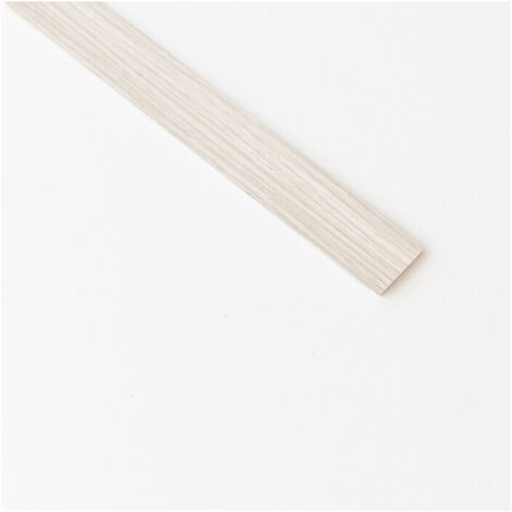 PIATTINA 30X6 MM MDF 240 CM ROVERE SBIANCATO 20 PZ