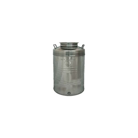 FUSTO FUSTINO OLIO VINO INOX 30 LITRI CONTENITORE MAFFEI ACCIAIO 18/10 30LT