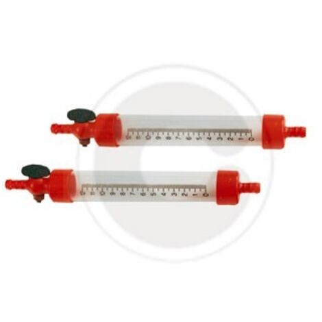 Livella Ad Acqua Da 20 Metri Con Tubo Ø8mm - Include 2 Tappi E Imbuto, Per Edilizia E Casa - Foto 2