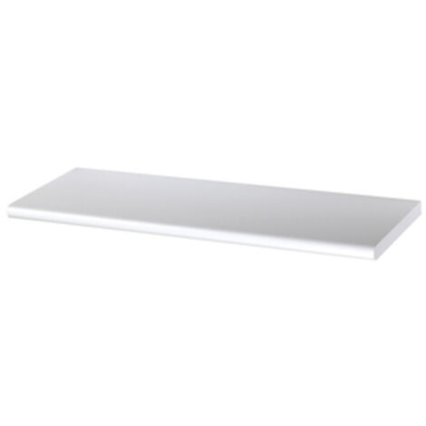 4 pz mensola bianca rettangolare ripiano in legno mensole 60x25x2,5 cm