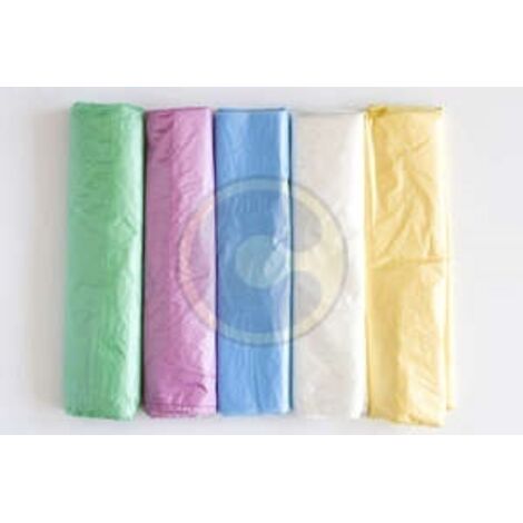 cf 15 pz sacchi nettezza urbana verde cm 50x60 buste immondizia spazzatura